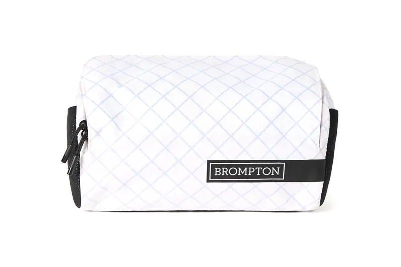 Brompton Bar Bag in White-4
