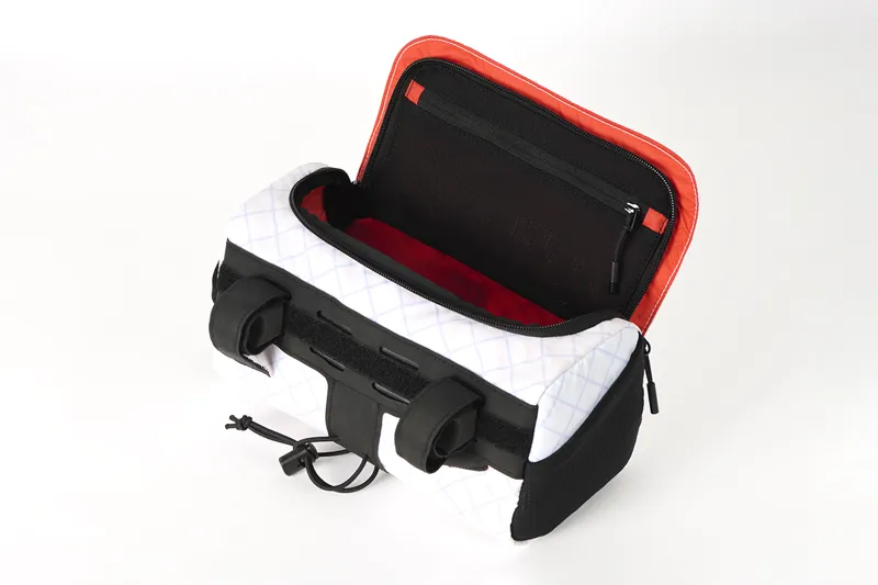 Brompton Bar Bag in White-1