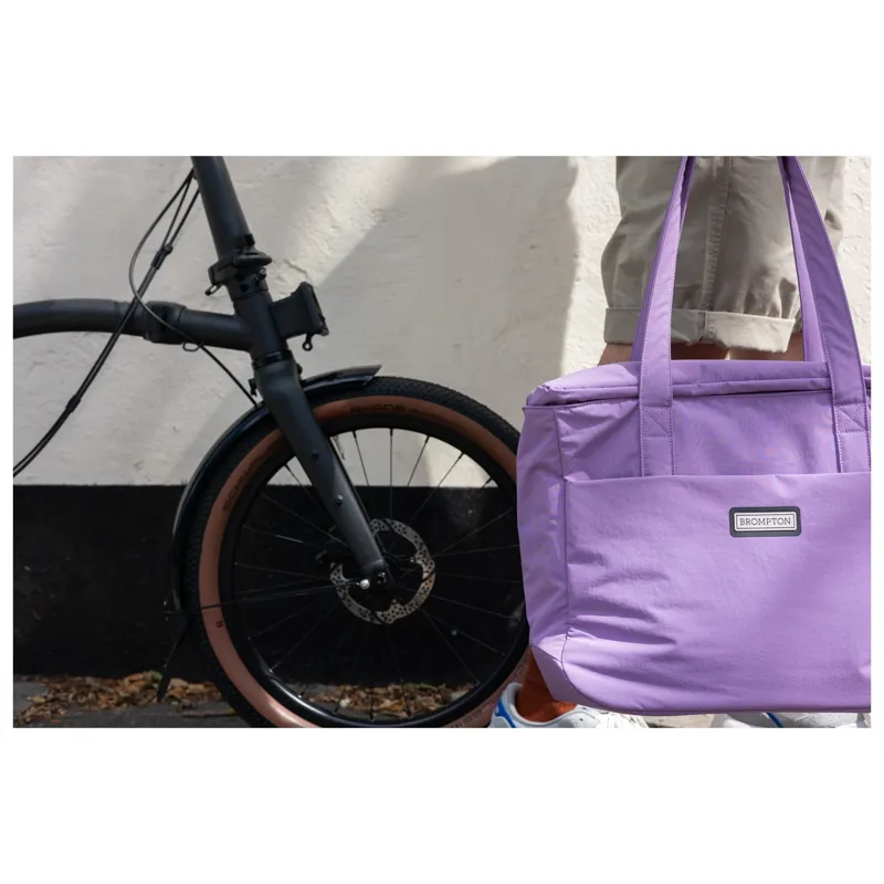 Brompton Tote Bag Medium in Lavender-13