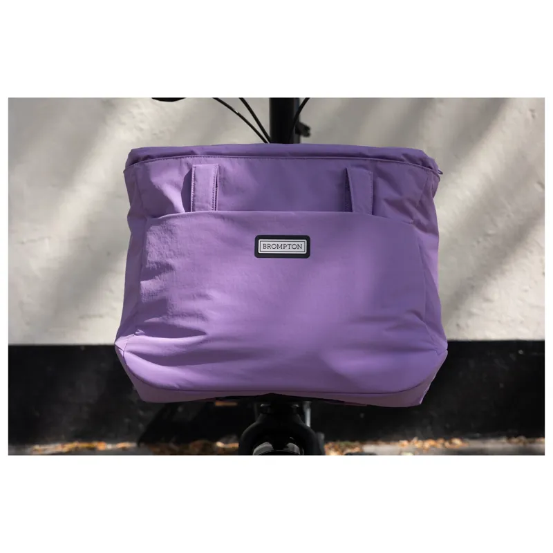 Brompton Tote Bag Medium in Lavender-10
