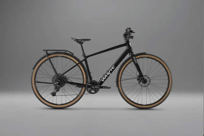 Whyte Bikes RheO 3 Electric City and Leisure Bike in black with silver-1