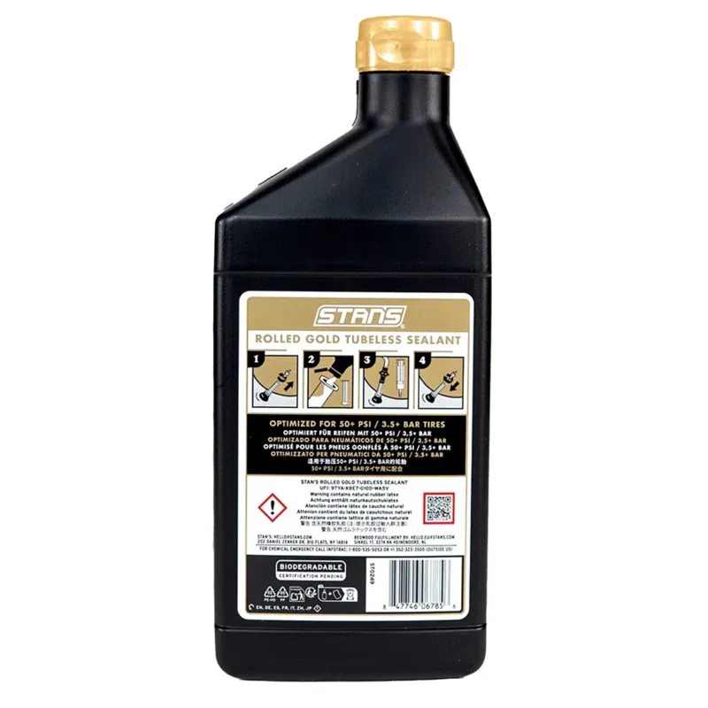 Stans Rolled Gold Tubeless Tyre Sealant 500ml-1