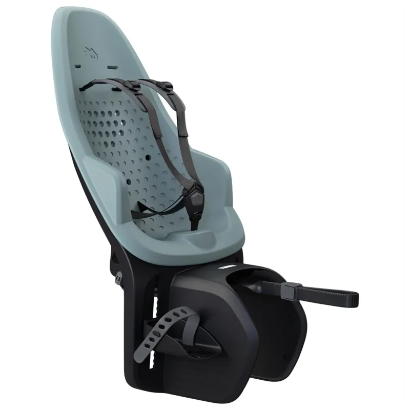 Thule Yepp 2 Maxi Rear Rack Mount Child Bike Seat in Green