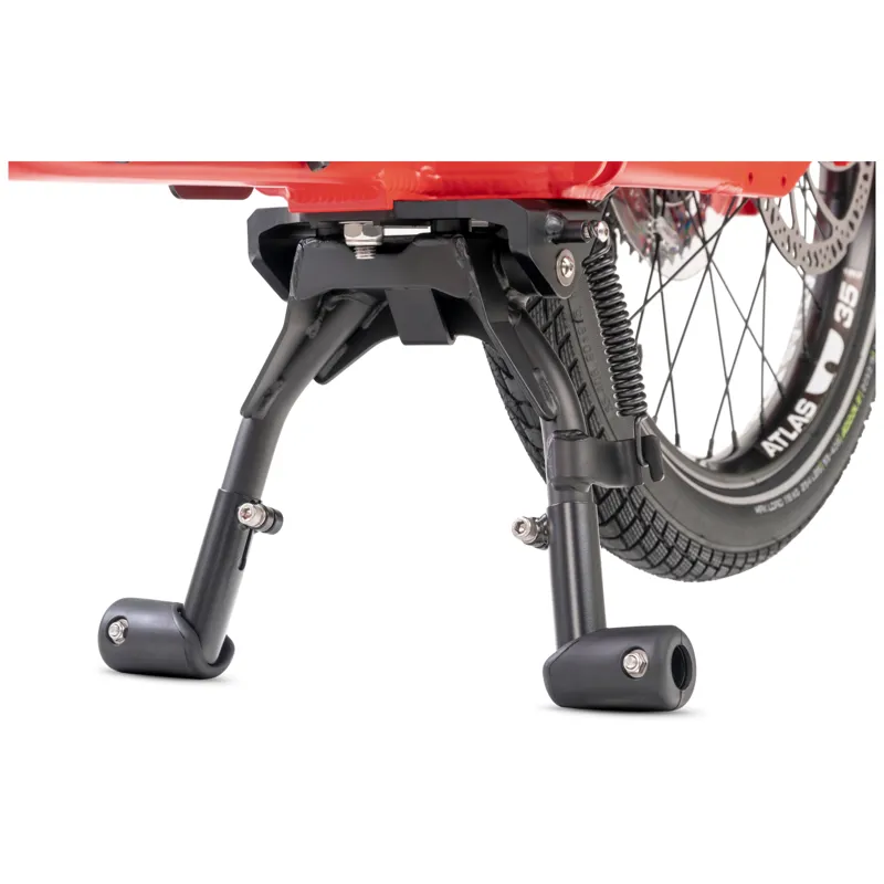 Tern Quick Haul Long D9 Electric Family Cargo Bike in Ice Grey-5