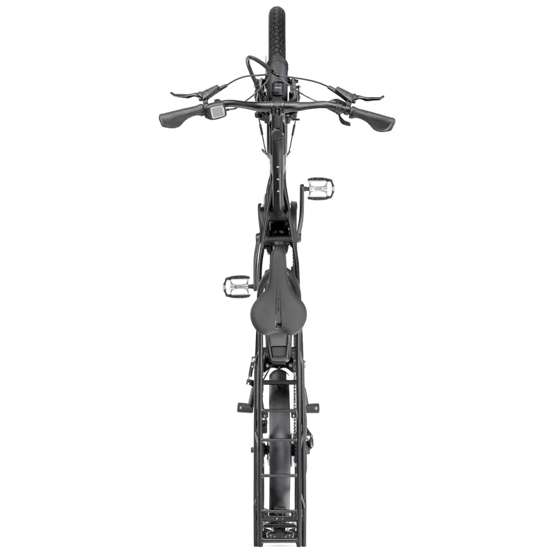 Tern Quick Haul Long D9 Electric Family Cargo Bike in Satin Black-3