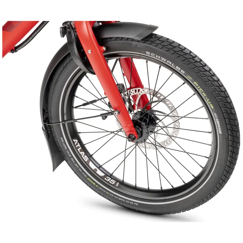 Tern Quick Haul Long D9 Electric Family Cargo Bike in Satin Black-12