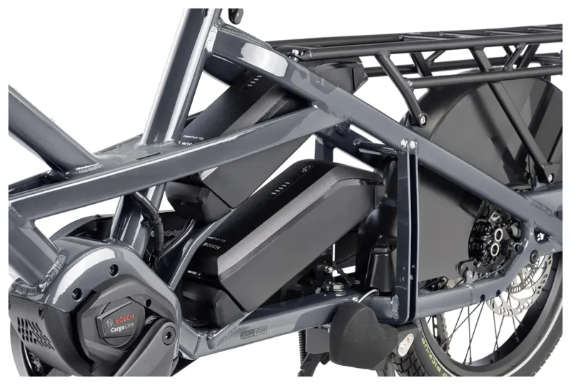 Tern GSD R14 Gen3 Electric Family Cargo Bike in Iron Grey-12