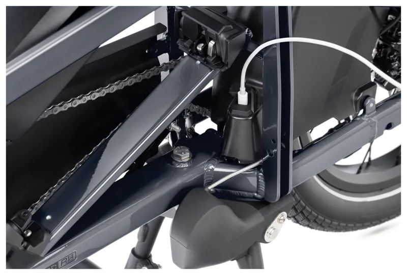 Tern GSD R14 Gen3 Electric Family Cargo Bike in Iron Grey-7