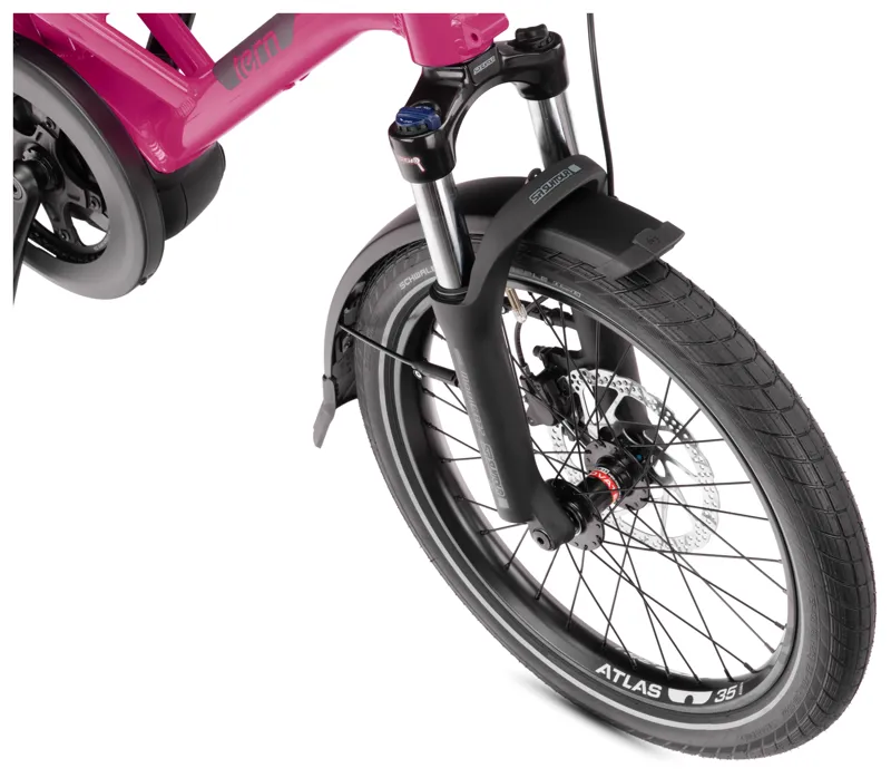 Tern HSD P5i Bosch Performance Electric Cargo Bikes Gen2 in Satin Black-8