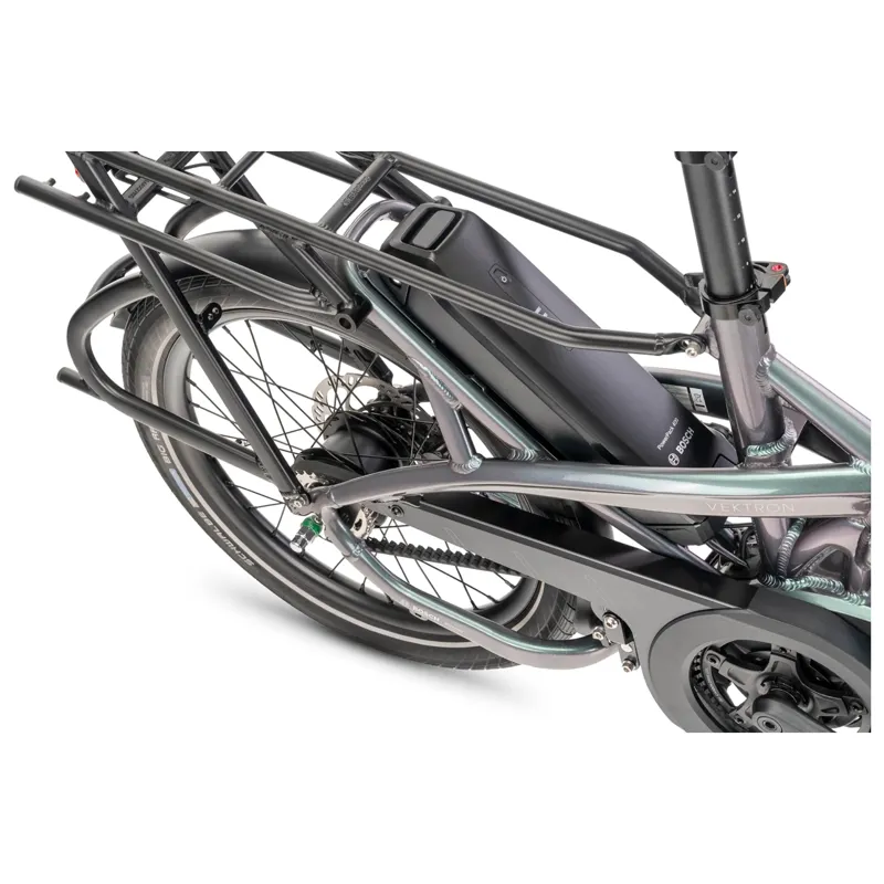 Tern Vektron P5i Gen4  Electric Folding Bike in Urban Verdant Green -5