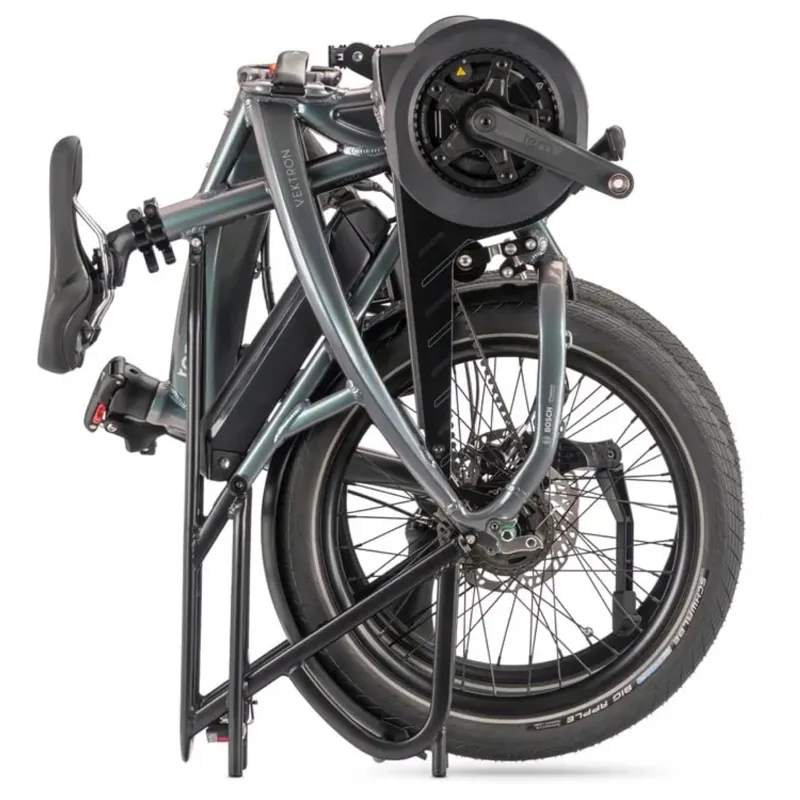 Tern Vektron P5i Gen4  Electric Folding Bike in Urban Verdant Green -1