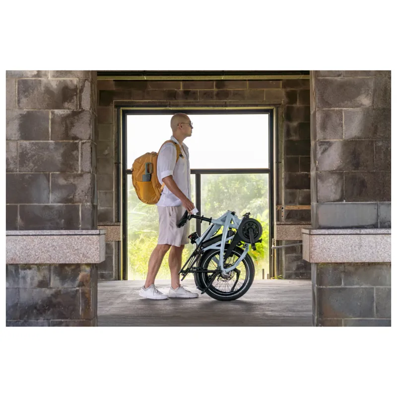 Tern Vektron P5i Gen4  Electric Folding Bike in Urban Verdant Green -8