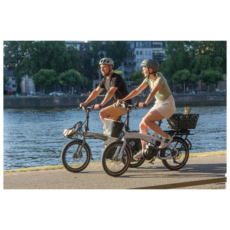 Tern Vektron P5i Gen4  Electric Folding Bike in Urban Verdant Green -9