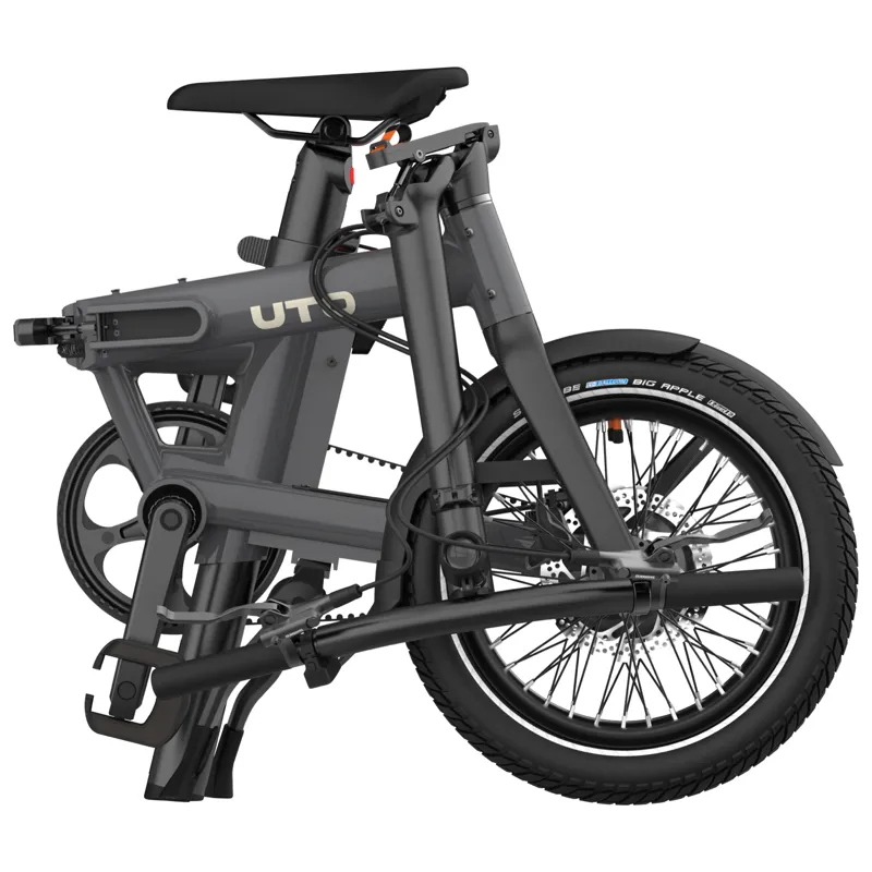 UTO Morning PRO16 Electric Folding Bike in Anthracite Grey-1