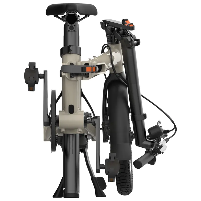 UTO Morning PRO16 Electric Folding Bike in Satin Taupe-2