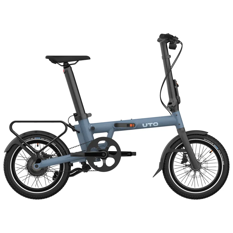 UTO Morning PRO16 Electric Folding Bike in Mineral Blue