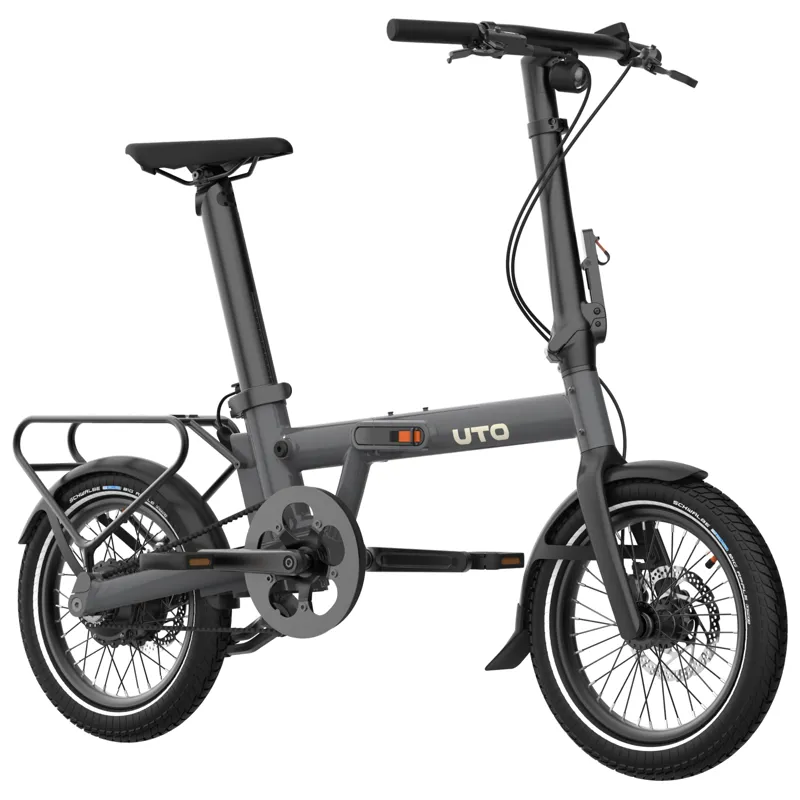 UTO Morning PRO16 Electric Folding Bike in Anthracite Grey-3