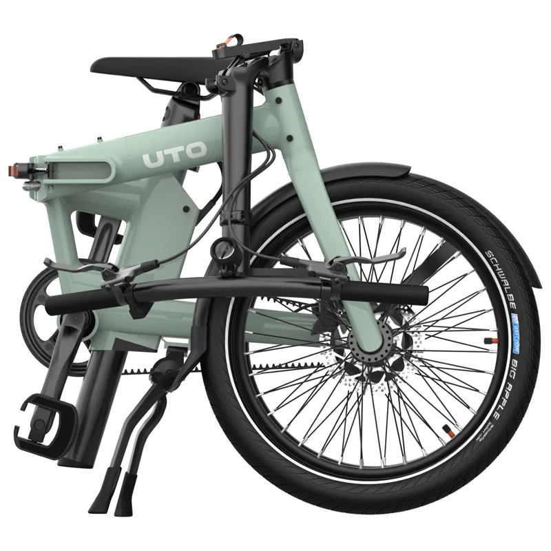 UTO PRO20 V3 Electric Folding Bike in Smoked Green-2