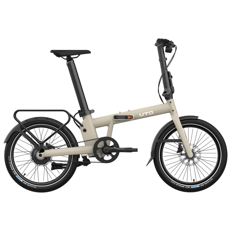 UTO PRO20 V3 Electric Folding Bike in Satin Taupe