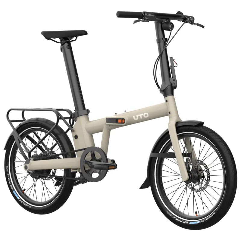 UTO PRO20 V3 Electric Folding Bike in Satin Taupe-1