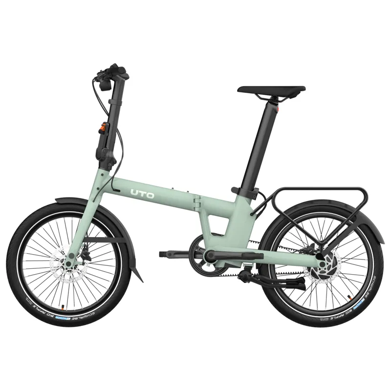 UTO PRO20 V3 Electric Folding Bike in Smoked Green-5