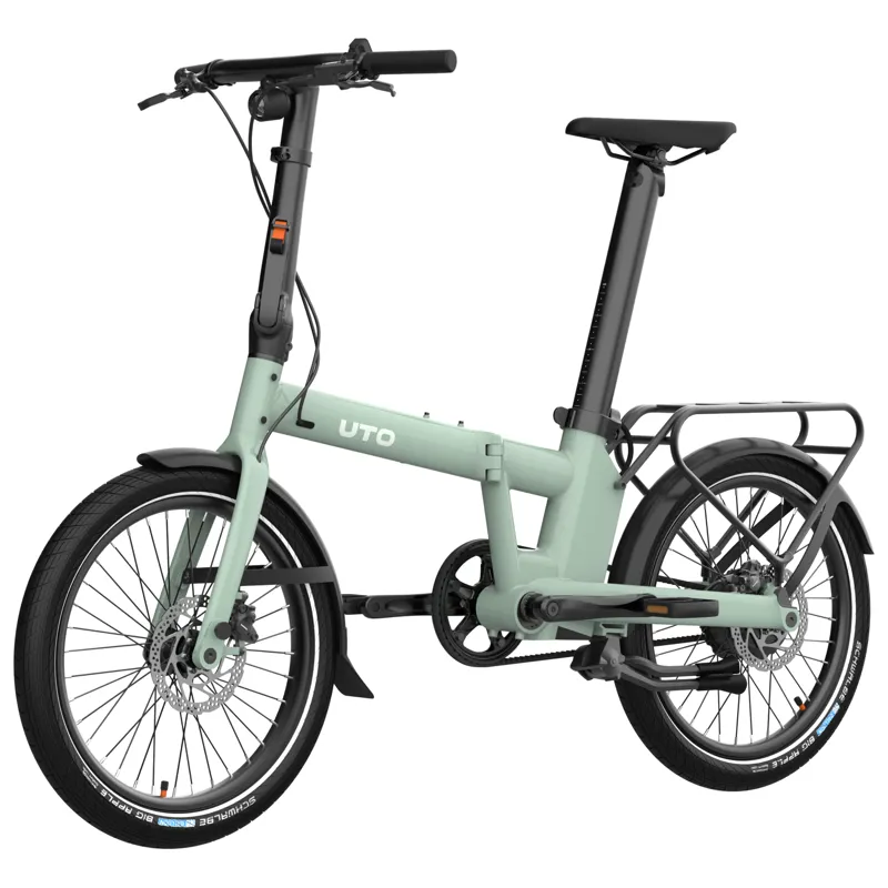 UTO PRO20 V3 Electric Folding Bike in Smoked Green-4