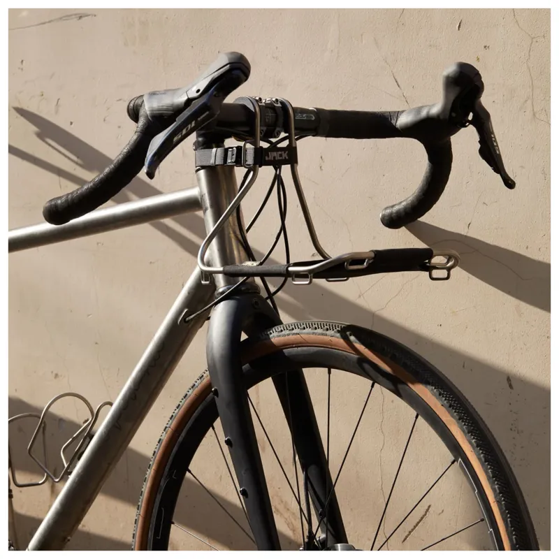 Wholegrain Cycles Jack-the-Rack Handlebar Front Rack in Silver-2
