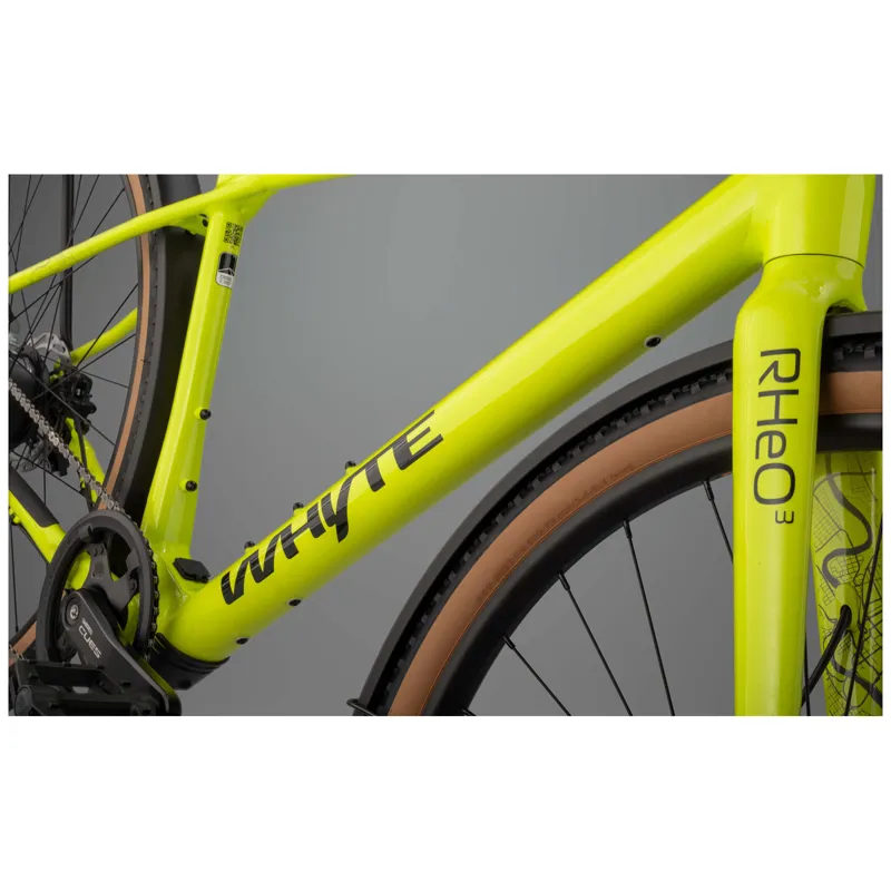 Whyte Bikes RheO 3 Electric City and Leisure Bike in Gloss Lime-6