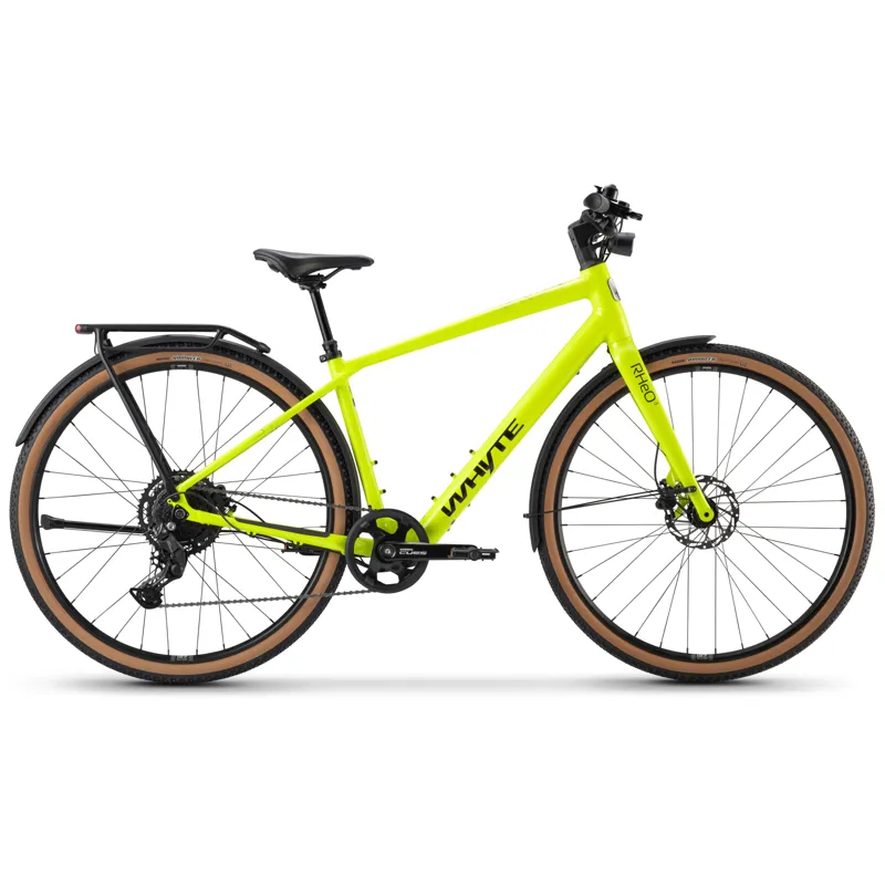 Whyte Bikes RheO 3 Electric City and Leisure Bike in Gloss Lime
