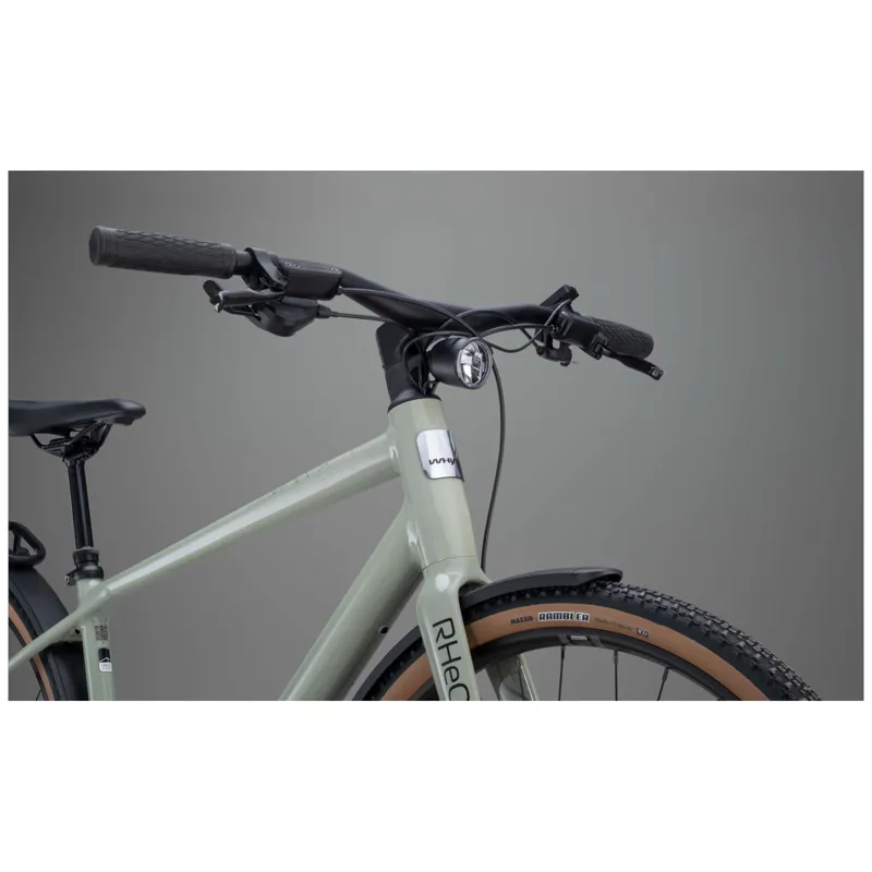 Whyte Bikes RheO 3 Electric City and Leisure Bike in Gloss Sage Green-13