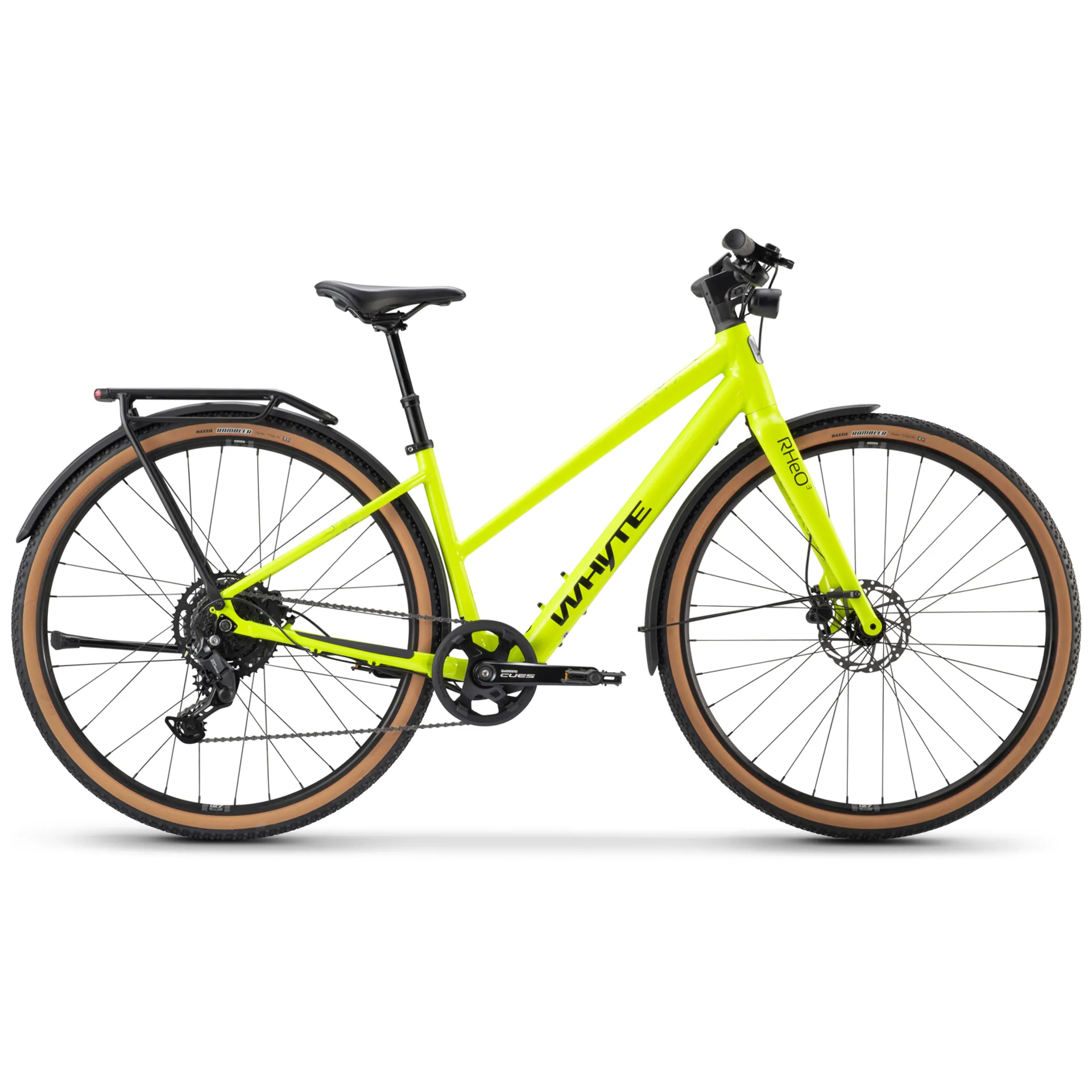 Whyte Bikes RheO ST Electric City and Leisure Bike in Gloss Lime