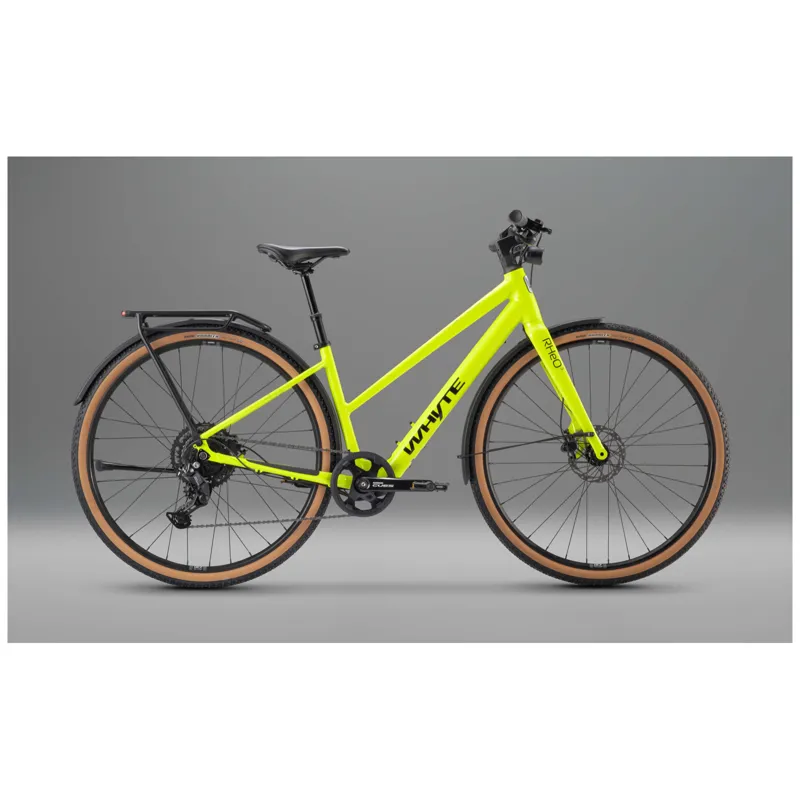 Whyte Bikes RheO 3 ST Electric City and Leisure Bike in Gloss Lime-2