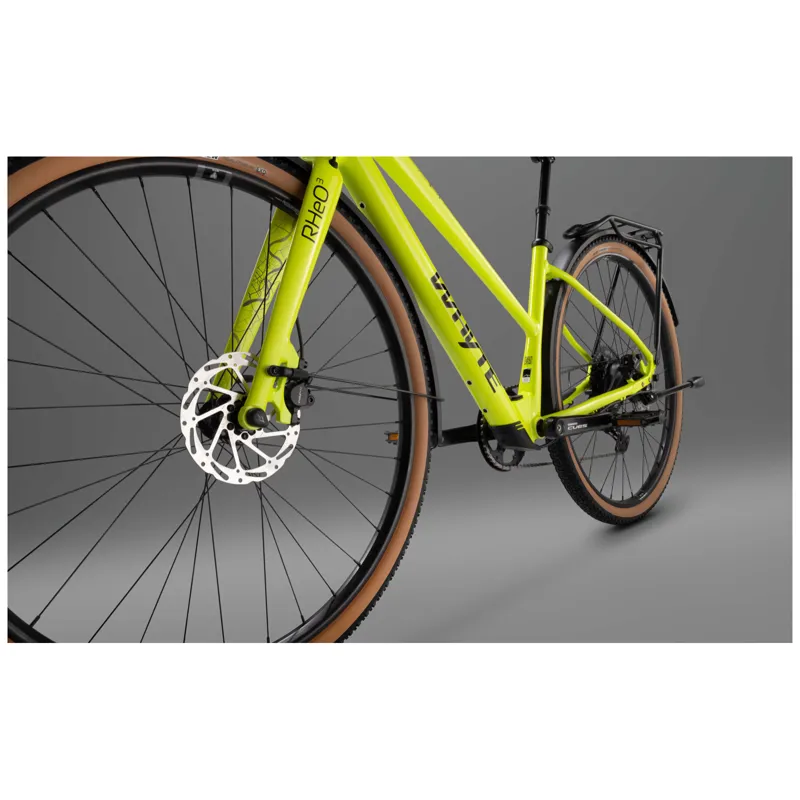 Whyte Bikes RheO 3 ST Electric City and Leisure Bike in Gloss Lime-12