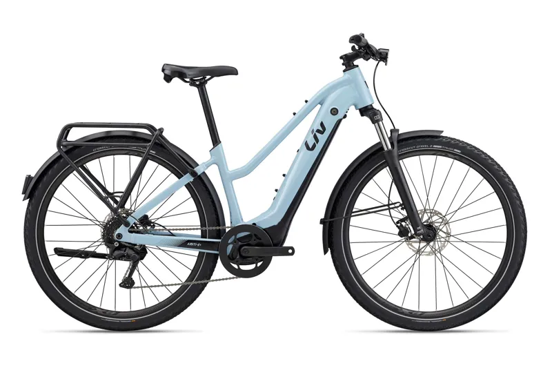 Liv Amiti E+ 4 E-Gravel Bike in Clear Sky