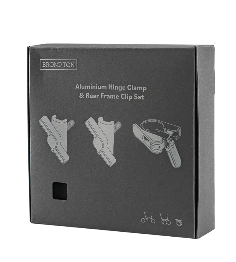 Hinge Clamp And Rear Frame Clip Set Aluminium-1