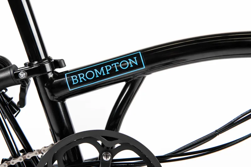 Brompton C Line Explore H6L Electric Folding Bike in Black-9