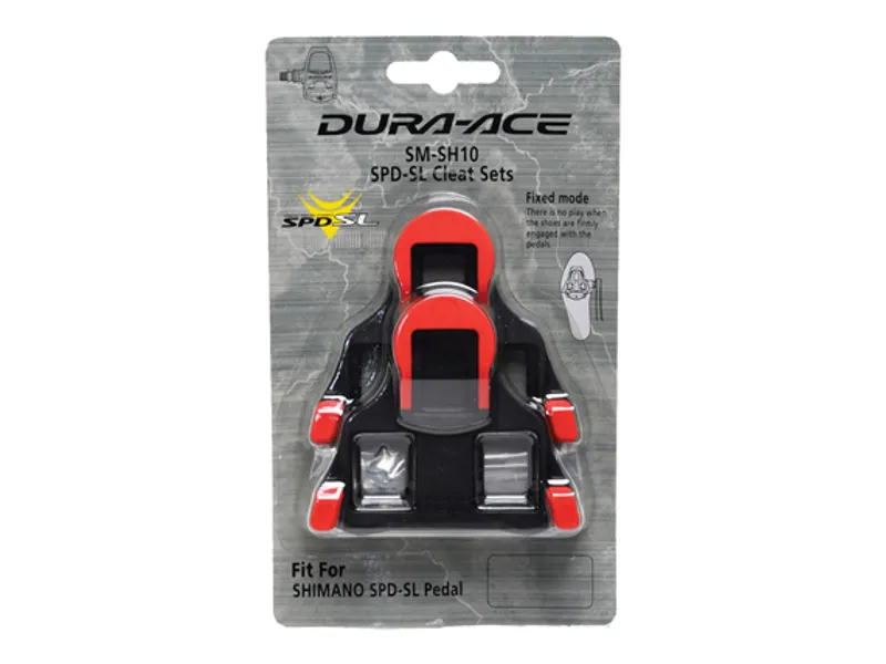 Shimano SPD SL Fixed Position Cleat in Red-1