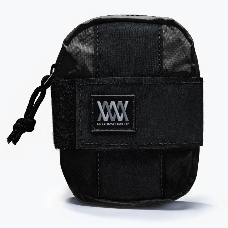 Mission Workshop Mission Seat Pack / Saddle Bag in Black VX