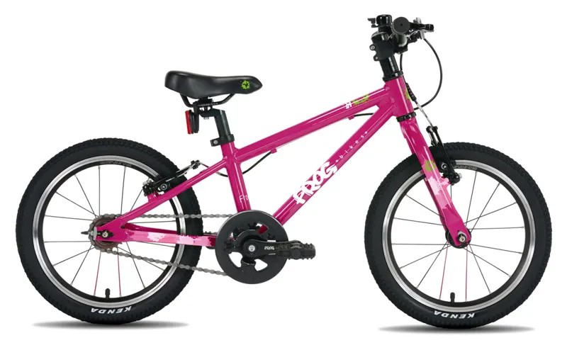 Frog 44 First Pedal Hybrid Kids Bike for Age 4-5 Years Pink