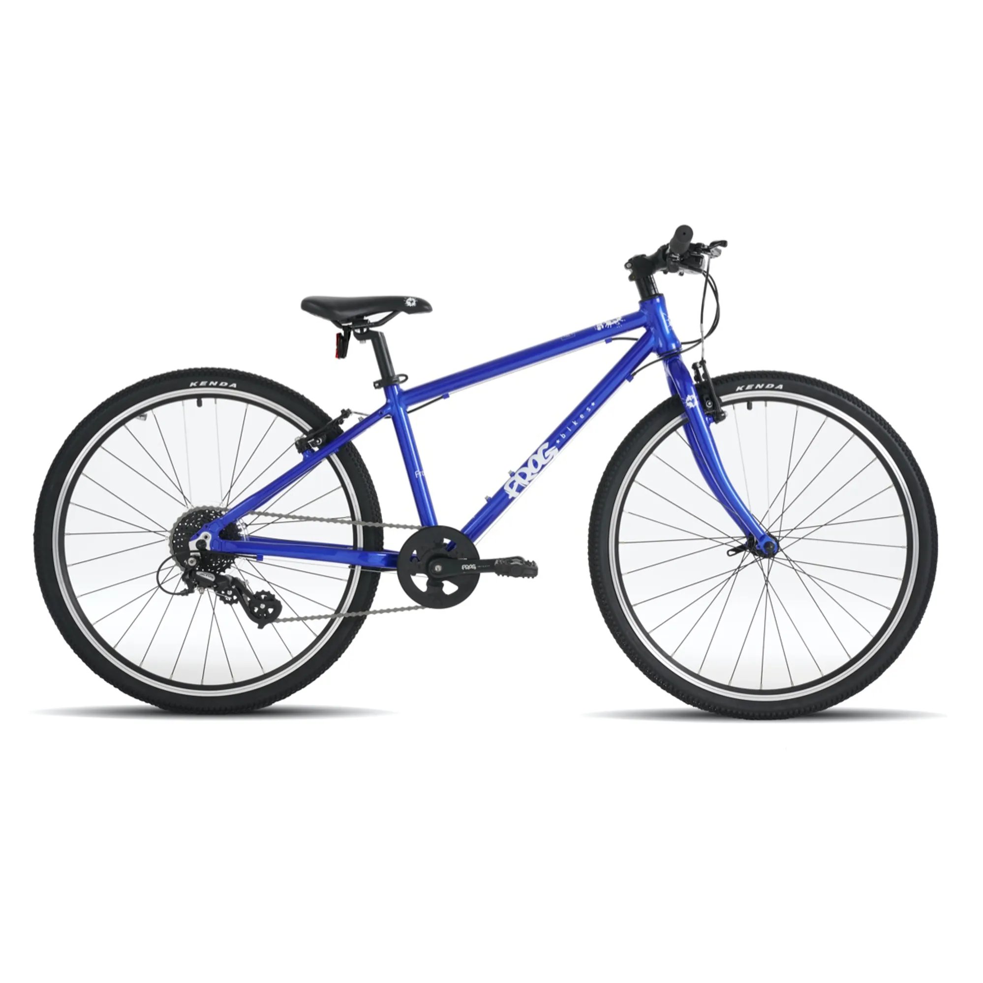 Frog 69 Hybrid Lightweight Kids Bike for Age 10-12 Years Electric Blue