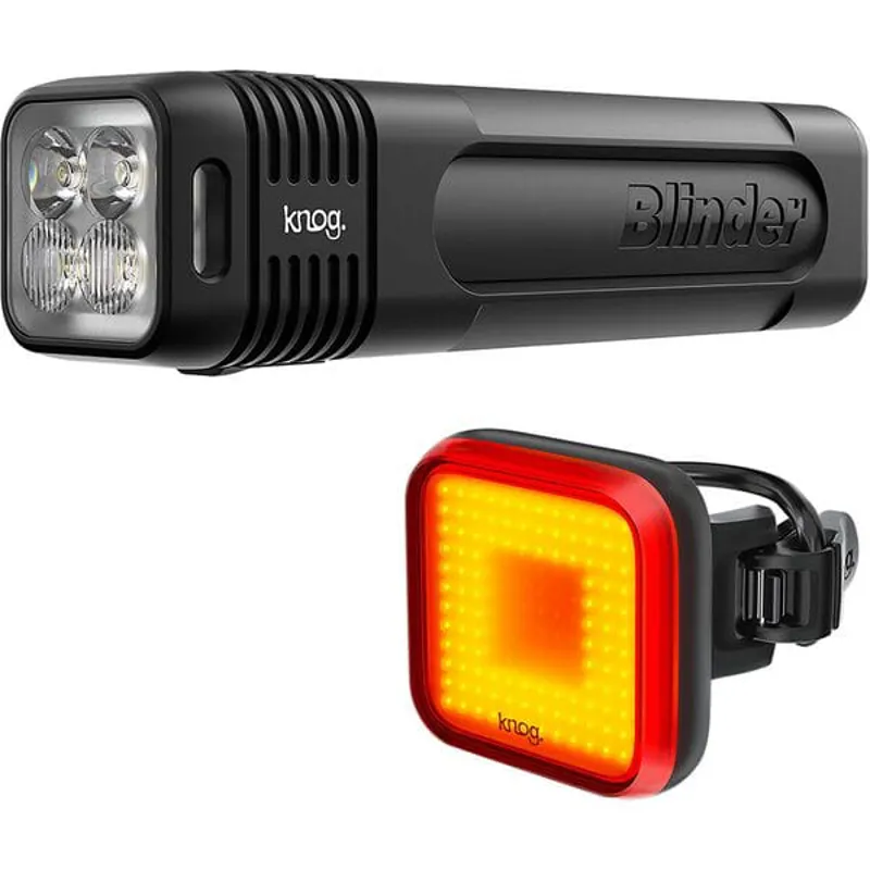 Knog Blinder Pro 900 Front and Blinder 100 Rear Twin Light Set