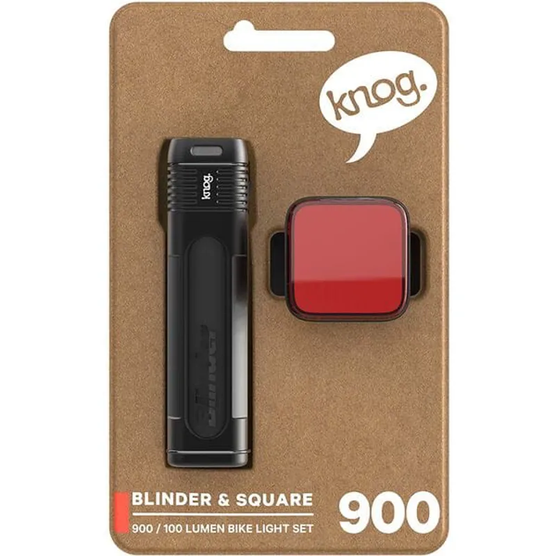 Knog Blinder Pro 900 Front and Blinder 100 Rear Twin Light Set-3