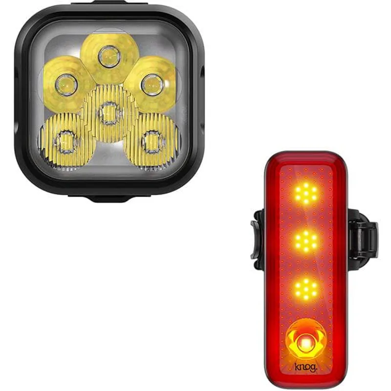 Knog Blinder Pro 1300 Front and  R150 Rear Twin Light Set-1