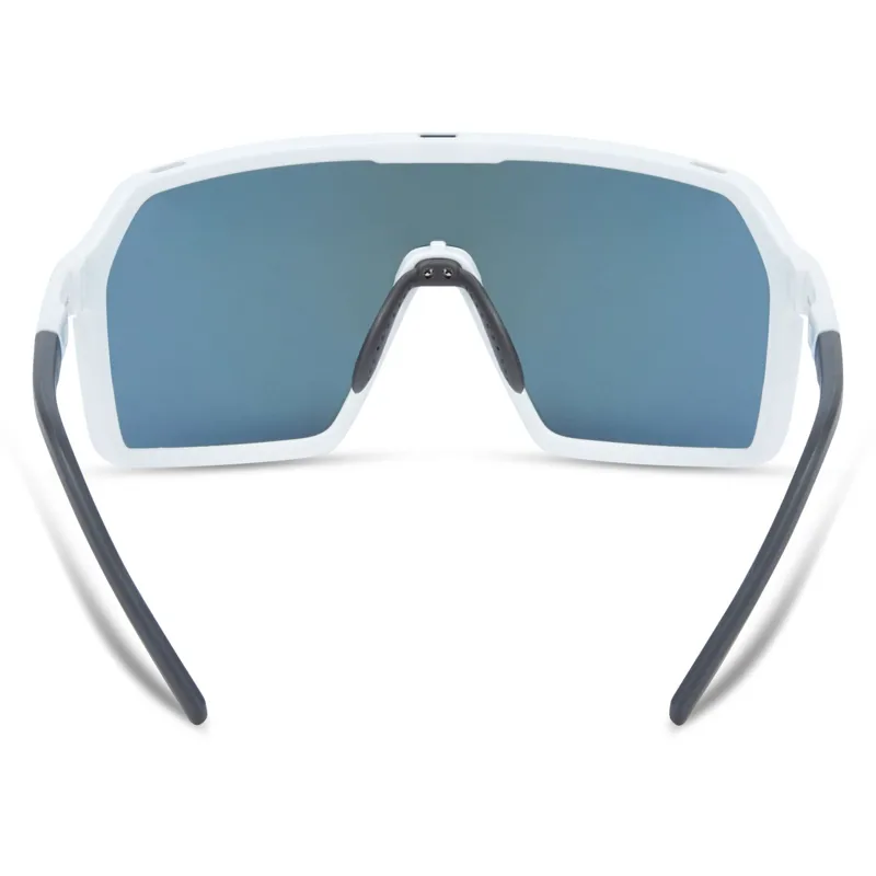 Madison Crypto Sunglasses - Black Frame - Blue / Amber / Clear Lens-5