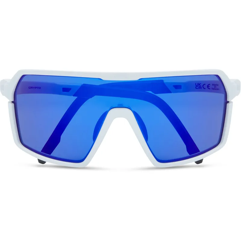 Madison Crypto Sunglasses - Black Frame - Blue / Amber / Clear Lens-3