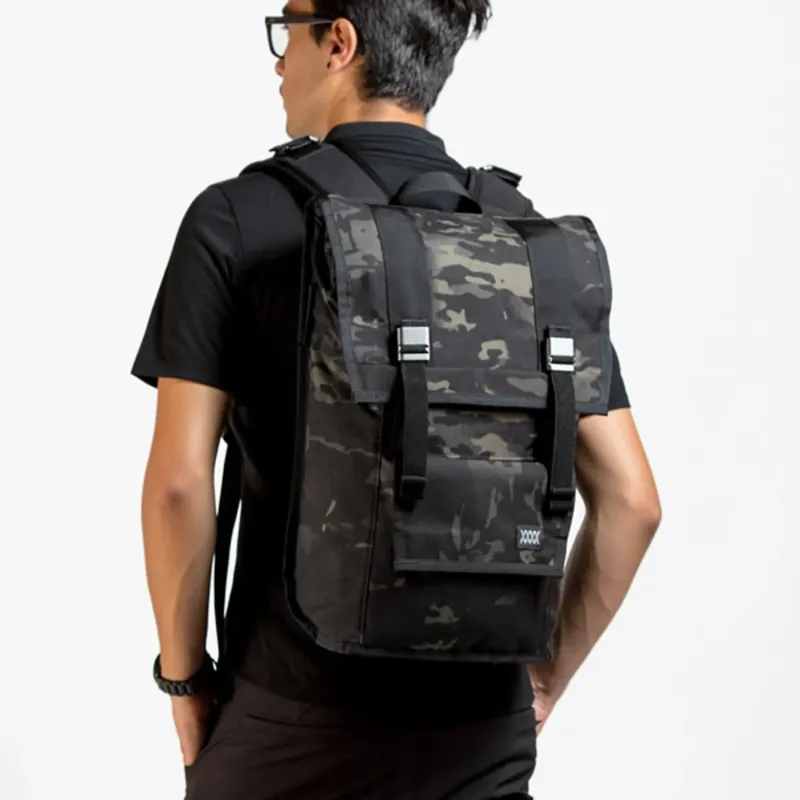 Mission Workshop Sanction : AP Rucksack in Black Camo Cordura-4