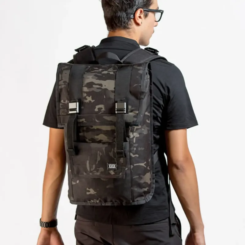 Mission Workshop Sanction : AP Rucksack in Black Camo Cordura-2