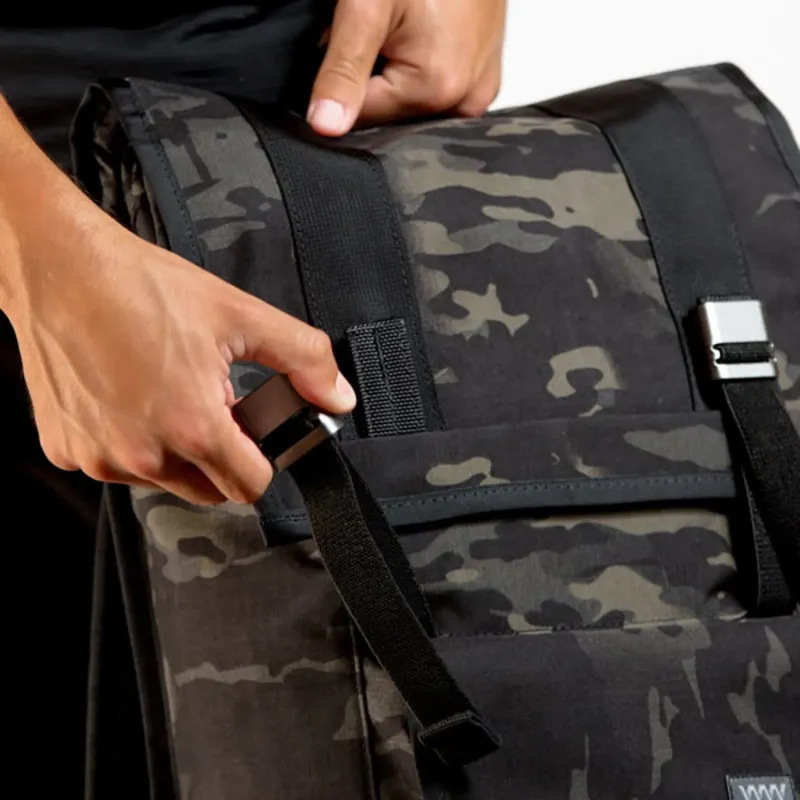 Mission Workshop Sanction : AP Rucksack in Black Camo Cordura-6