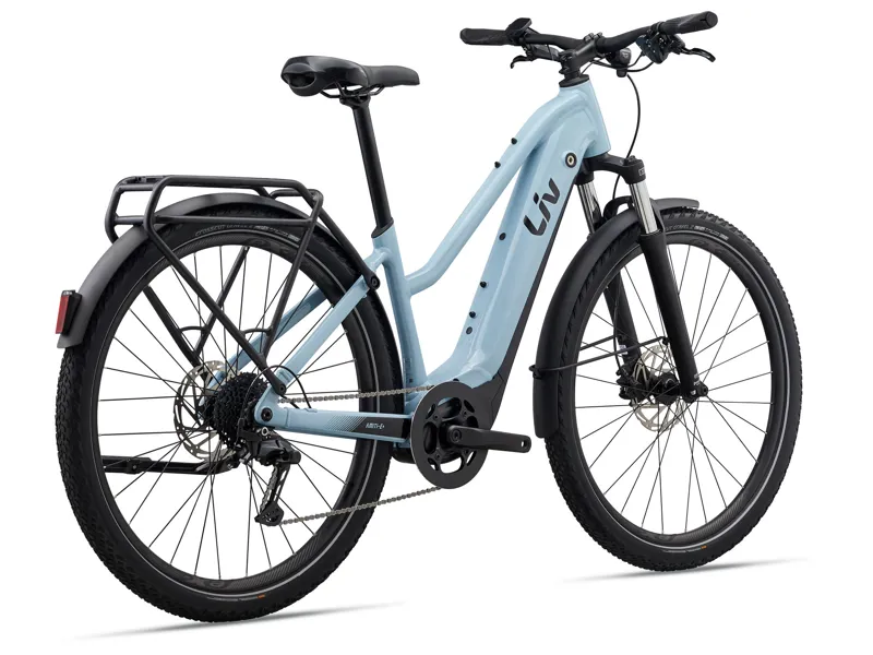 Liv Amiti E+ 4 E-Gravel Bike in Clear Sky-1