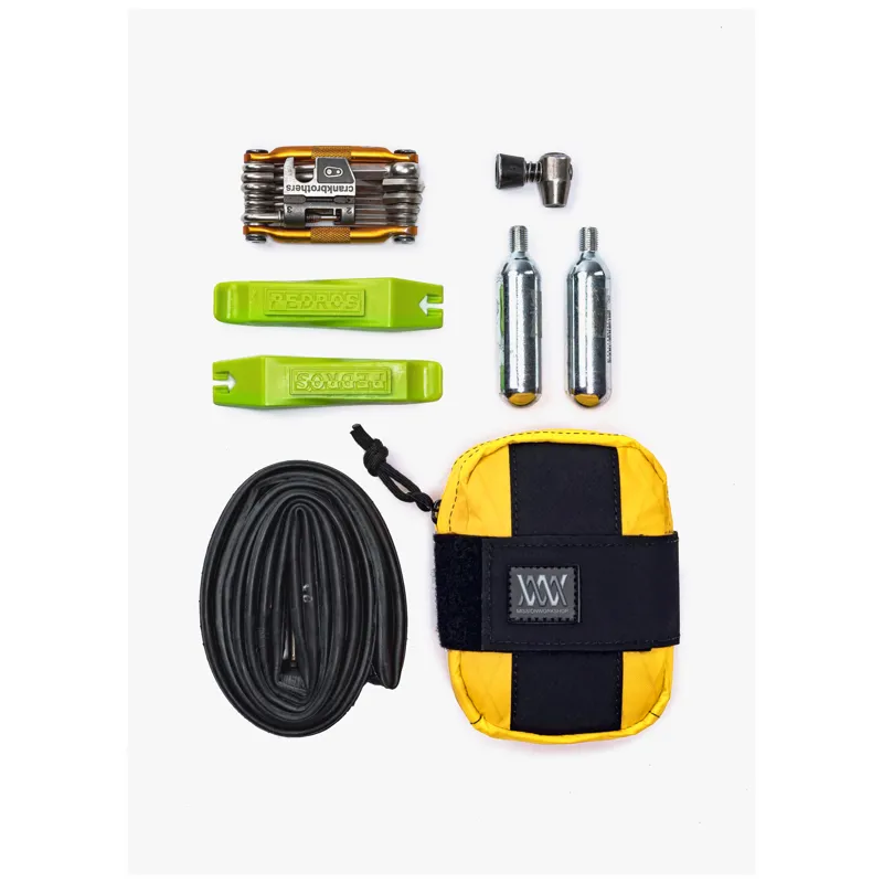 Mission Workshop Mission Seat Pack / Saddle Bag in Black VX-3